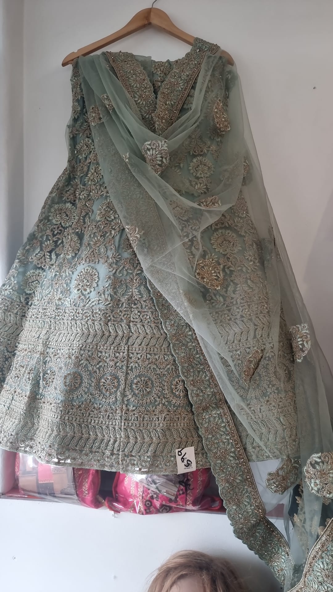 Beautiful designer heavily embroidery lengha choli