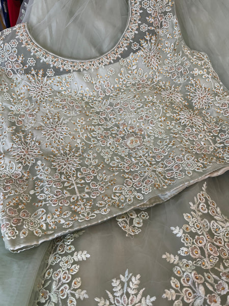 Beautiful designer fully embroidery lengha choli