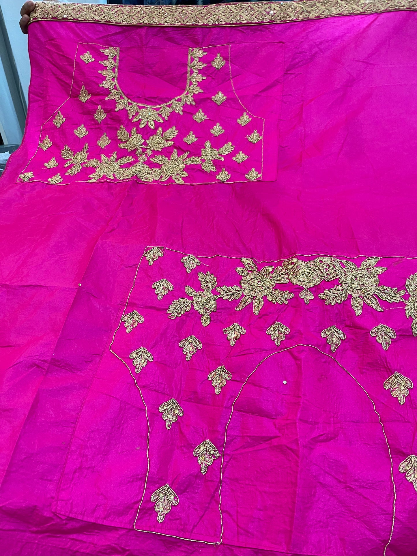 Beautiful designer semi stitch lengha choli