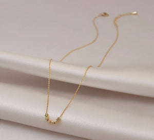 Beautiful designer gold plated daily wear chain