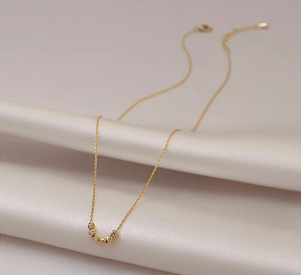 Beautiful designer gold plated daily wear chain